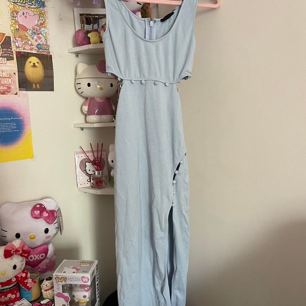 H-ours Women's Blue Dress